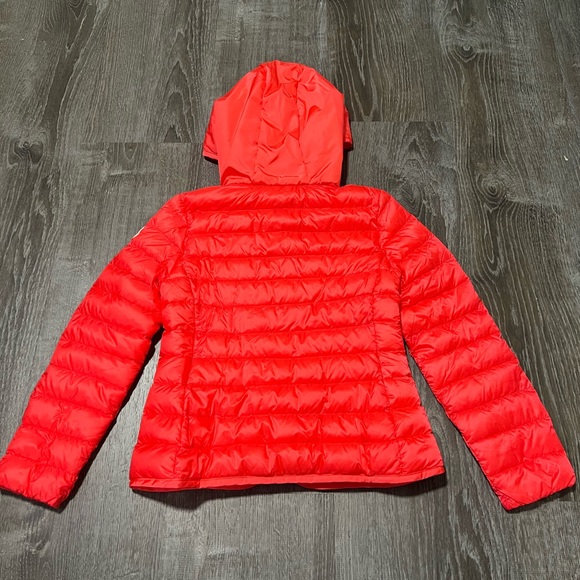 MONCLER**Red Hooded Jacket/ Coat***Age 10 $890 - Picture 5 of 9